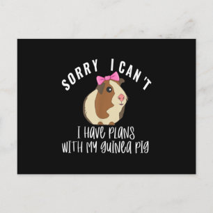Postal Gracioso Perdón Por Tener Planes Con Mi Cuta De Ce