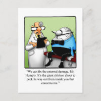 Gracioso Ponte Bien Humor Postcard