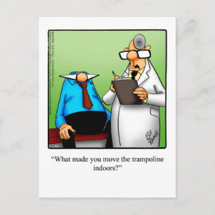 Postal Gracioso Ponte Bien Humor Postcard