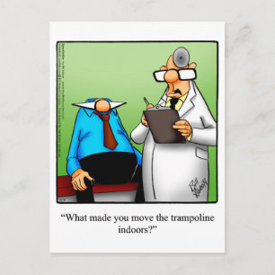 Postal Gracioso Ponte Bien Humor Postcard