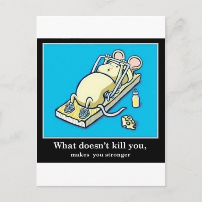 Postal Gracioso producto de ratón (Anverso)