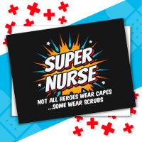 Gracioso reconocimiento a superhéroes super enferm
