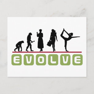 Postal Gracioso regalo de yoga