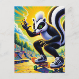 Postal Gracioso Skateboarding Skunk