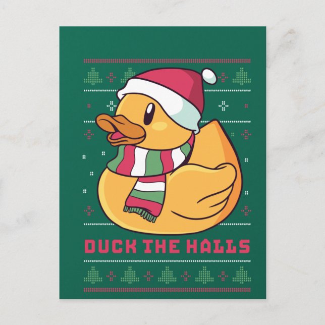 Postal Gracioso y dulce de pato (Anverso)