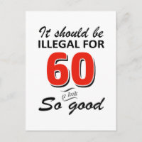 Graciosos diseños de cumpleaños de 60 años