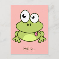 Graciosos niños personalizados de ranas lindas