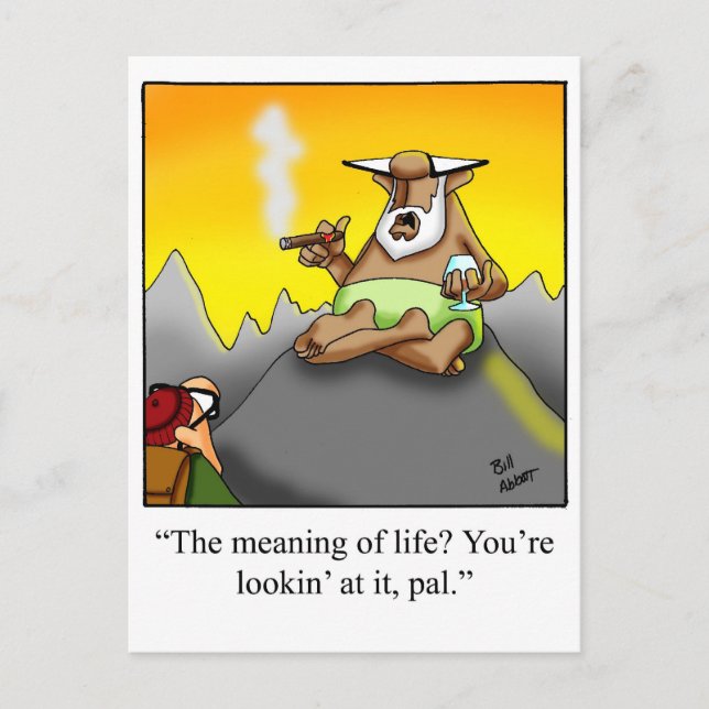 Postal ¡Graciosos regalos de Personalizado Cigar Wise Man (Anverso)