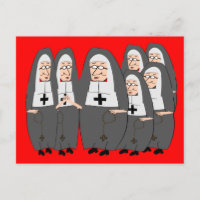 Graciosos regalos "Grasa Nuns" para cualquier ocas