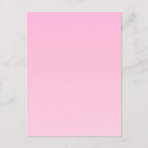 Postal Gradiente rosa