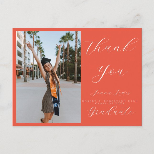 Postal Grado de superposición de guión gráfico de moda Gr (Anverso)