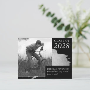 Postal Graduación artística   Resumen Foto De Splash Grac