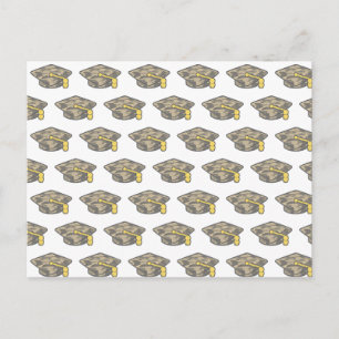 Postal Graduación Cap Khaki Camo