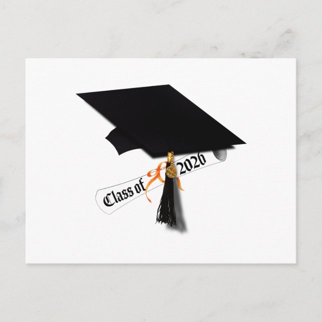 Postal Graduación de la categoría Cap de 2026 (Anverso)