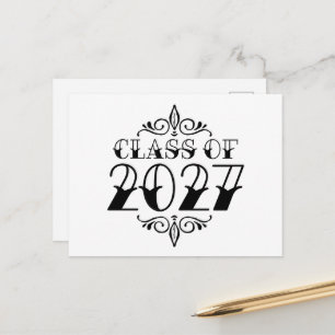 Postal Graduación de la Clase 2027 al Estilo Tat