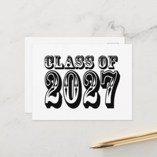 Postal Graduación de la Clase Occidental de 2027