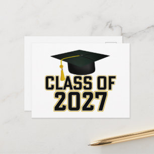 Postal Graduación de la promoción 2027 de Letterman