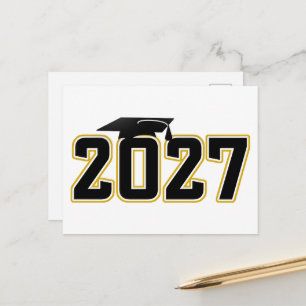 Postal Graduación de la promoción 2027 de Letterman