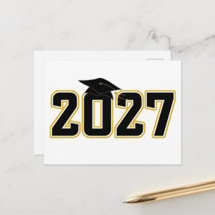 Postal Graduación de la promoción 2027 de Letterman