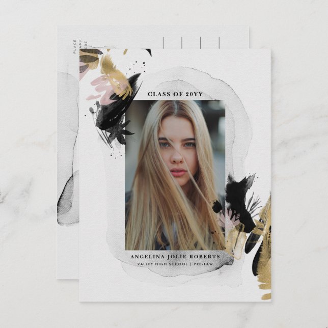 Postal Graduación de transición (Anverso / Reverso)