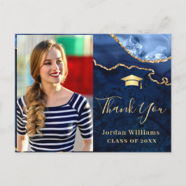 Postal Graduación del Agroturismo de Mármol Azul de Oro M