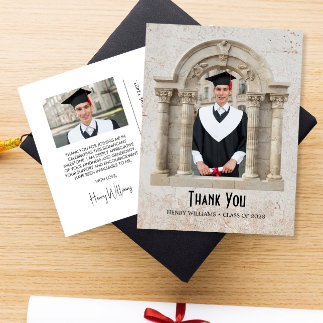 Postal Graduación del Arco de Triunfo Gracias Postcard (Subido por el creador)