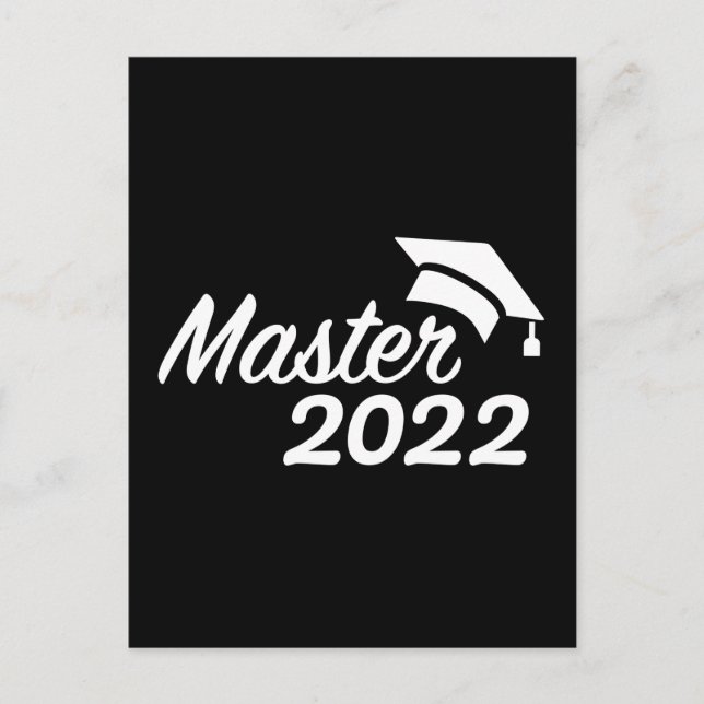 Postal Graduación del Master 2022 (Anverso)