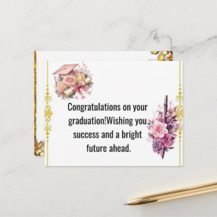 Postal Graduación - Diseño Universal para todas las edade