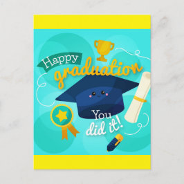 Postal Graduación feliz