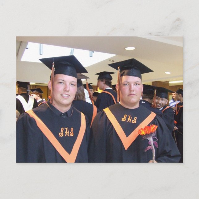 Postal Graduación Gracias (Anverso)