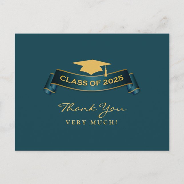 Postal Graduación Graduada de la Postcard 2025 (Anverso)