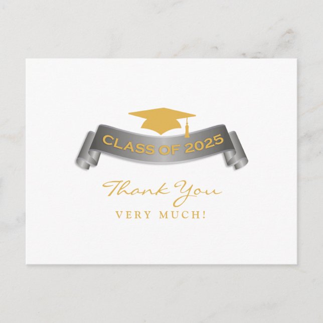 Postal Graduación Graduada de la Postcard 2025 (Anverso)