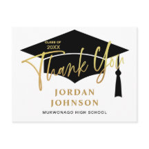 Graduación Minimalista moderna y sencilla Gracias