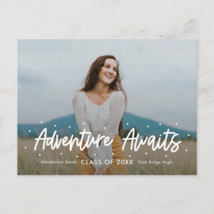 Postal Graduación positiva de color EDITABLE de Outlook