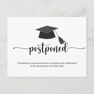 Postal Graduación pospuesta