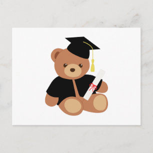 Postal Graduación Teddy Bear