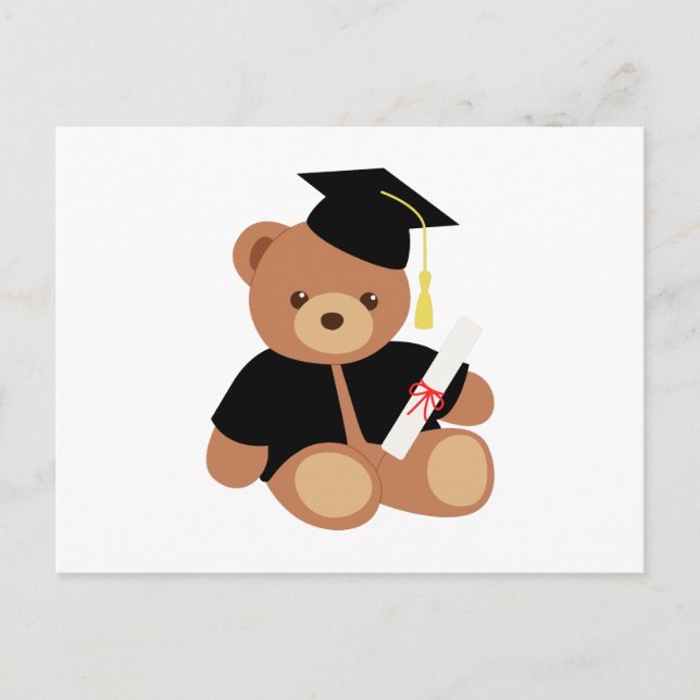 Postal Graduación Teddy Bear (Anverso)