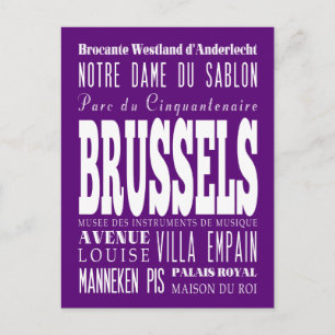 Postal Graduaciones Únicos Bruselas, Bélgica Regalo