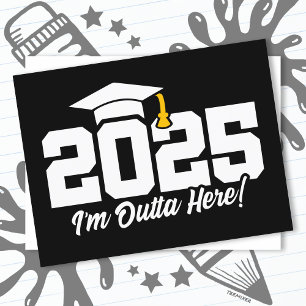 Postal Graduado de 2025 Graduado Superior 2025