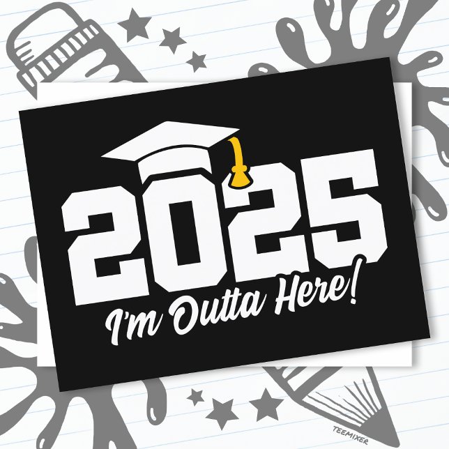 Postal Graduado de 2025 Graduado Superior 2025 (Subido por el creador)