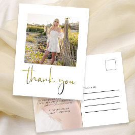 Postal Graduado Moderno Simple Tendencias Minimalista Gra