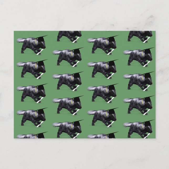 Postal Graduado Skunk (Anverso)