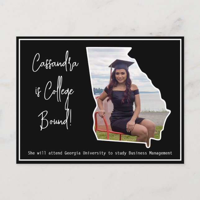 Postal Graduate College Bound Georgia (Anverso)