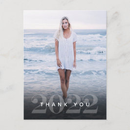 Postal Graduate Elegance Gracias