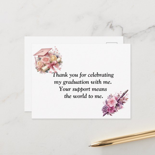 Postal  Graduation- Universal Design for all ages (Anverso/Reverso In Situ)