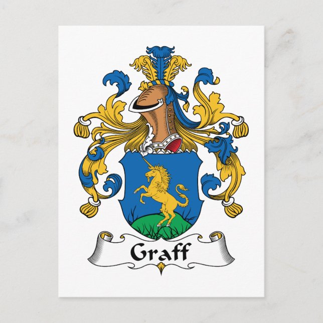 Postal Graff Family Crest (Anverso)
