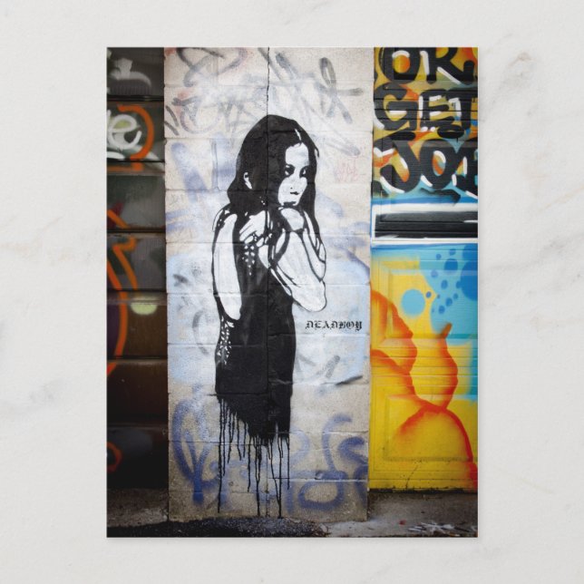 Postal Graffiti / Arte callejero (Anverso)