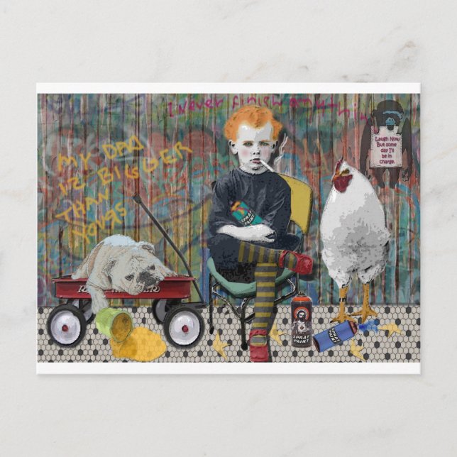 Postal Graffiti Boy (Anverso)