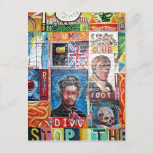 Postal graffiti de arte