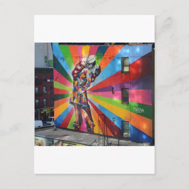 Postal Graffiti de Nueva York (Anverso)